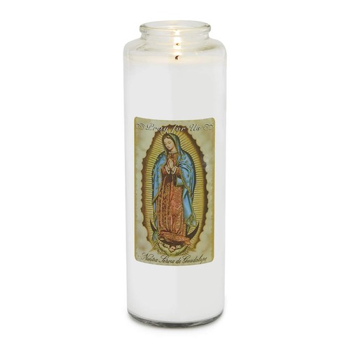Prayer candle glass day - prayer, 5-7-day
