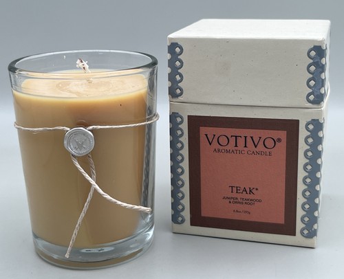 Votivo teak single - single, candle